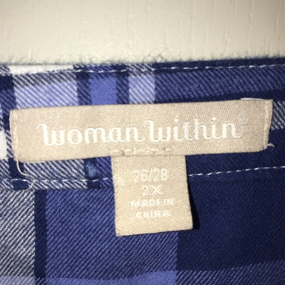 Plaid tunic - Picture 2 of 2